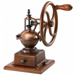 Brown Cast Iron Manual Traditional Coffee Grinder