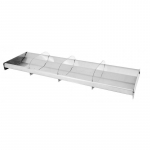 28.5" x 8.75" x 2" Reversible Stainless Steel Tray