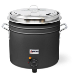 11 qt Black Retro Soup Warmer Rethermalizer