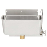 11" Ice Cream Dipper Well and Faucet Set