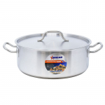 15 qt Stainless Steel Brazier with Lid