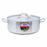 20 qt Stainless Steel Brazier with Lid