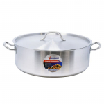 25 qt Stainless Steel Brazier with Lid