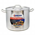32 qt Stainless Steel Stock Pot with Lid