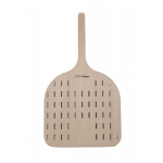 Linea Dori 20" Beech Wood Perforated Pizza Peel