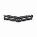 Angled Punchdown Patch Panel, 48 Ports