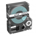 PXE Vinyl Continuous Tape Cassette White 0.47"