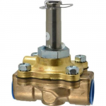 1/2" Port Brass Two-Way Piloted Solenoid Valve
