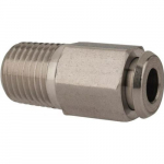 1/4" Tube OD x 1/4-18 MPT Stainless Steel