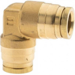 1/2" Tube Union Tee, Brass