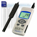Thermometer with SD Memory Card