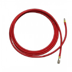 Inflation Hose, Red, 3/8" ID x 35'