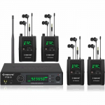 UHF Stereo Wireless In-Ear Monitor System AU
