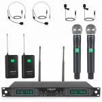 UHF Wireless Quad Microphone System AU