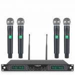 UHF Wireless Quad Microphone System AU