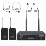 Dual UHF Wireless Microphone System AU
