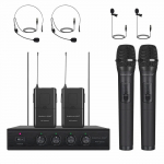 VHF Quad Wireless Microphone System AU