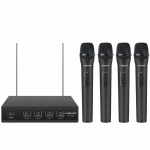 VHF Quad Wireless Microphone System AU
