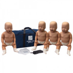 Professional 4-Pack Infant Dark Skin Manikin