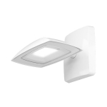 LED Wall Pack Light, 5 Color, White, 100-Watt