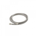 Braided Ice Maker Flexible Water Connector, 24"