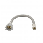 Toilet Flexible Water Connector, 1/2" x 7/8" x 12"