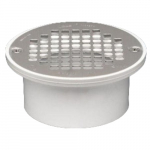 Plastic General Purpose Drain, Non-Membrane, 3-4"