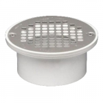 Plastic General Purpose Drain, Non-Membrane, 3-4"