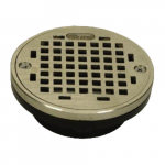 Plastic General Purpose Drain, 2-3", Strainer 4", ABS
