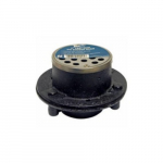 Threaded Cast Iron Stainless Steel Shower Drain, 2"