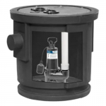 1/2 HP 120V Cast Iron Tethered Sewage Pump System