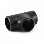 Standard Carbon Steel Weld Tee, No Clean Bagged, 4"