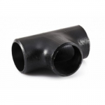 Standard Carbon Steel Weld Tee, No Clean Bagged, 8"