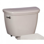 PF1600 Series Toilet Tank, White, Siphon Jet