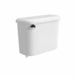 Two Piece Toilet Tank, Siphon Jet, White, 1.28 gpf