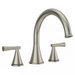 Willett Two Handles Roman Tub Faucet Brushed Nickel