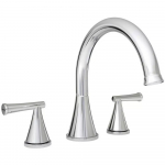 Willett Two Handles Roman Tub Faucet in Chrome