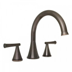 Willett Two Handles Roman Tub Faucet in Bronze