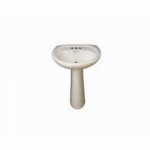 Lisbon Valley Pedestal Sink with 4" Centerset Faucet