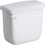Jerritt Series Toilet Tank, 1.28 gpf, White