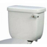 Jerritt Series Toilet Tank, 1.6 gpf, White, Right