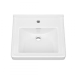Wall Mount Sink, White, Rectangular, 20" x 19"