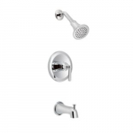 Hopkins Single Handle Bathtub, Shower Faucet, Chrome