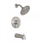 Orrs Handle Tub, Shower Faucet Trim, Brushed Nickel