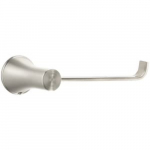 Orrs Wall Mount Toilet Paper Holder, Brushed Nickel