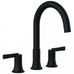 Orrs Two Handles Roman Tub Faucet in Matte Black