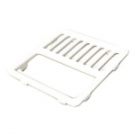 Porcelain Half Top Grate, Commercial, 9-1/2"