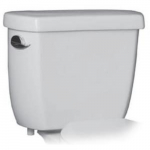 Edgehill Toilet Tank, White, Left-Hand, 1.28 gpf, 10"