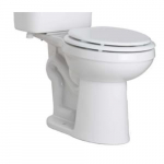 Greenlee Series Round Toilet Bowl, 16-1/2", White