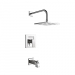 Kelper Single Handle Bathtub, Shower Faucet, Chrome